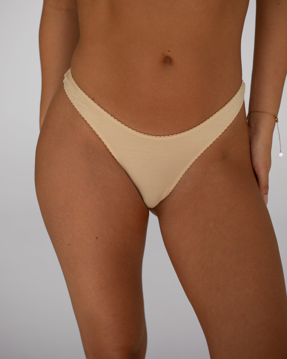 High Leg Thong