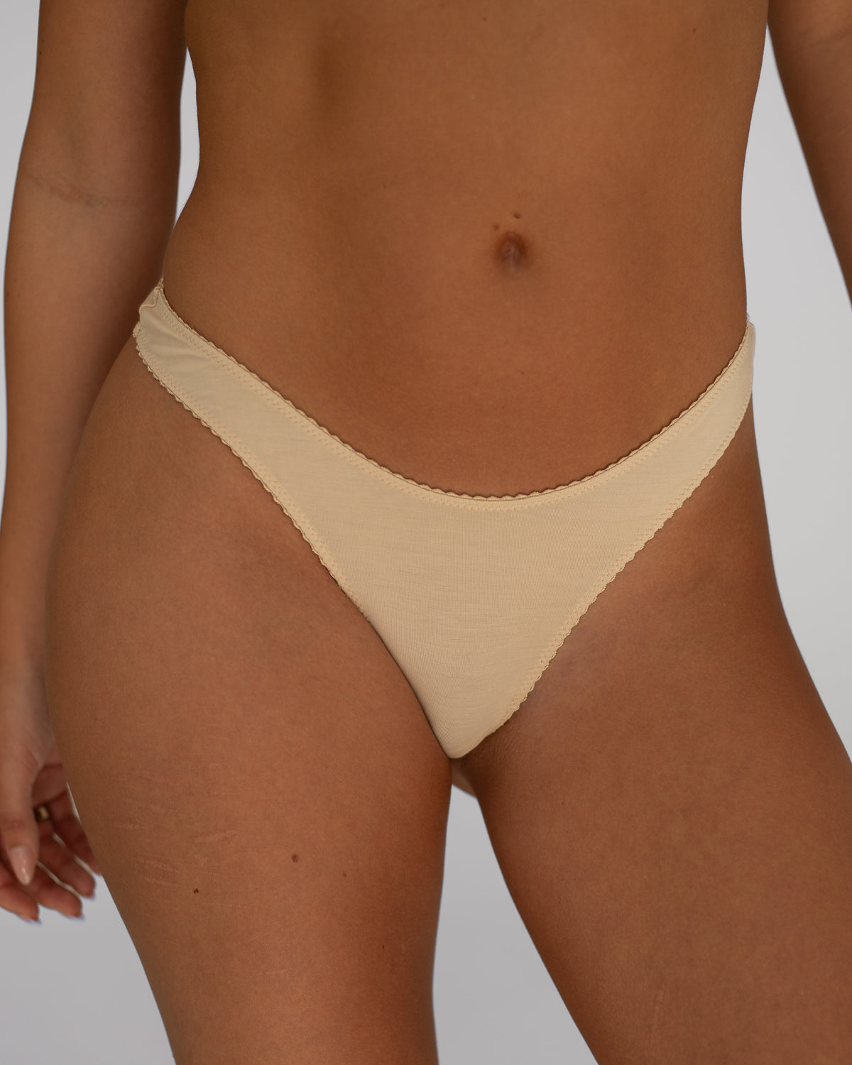 High Leg Thong